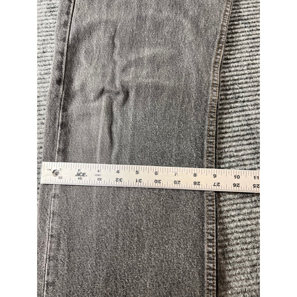 Levi's 501 Vintage 1994 Jeans Mens 36x36 Black Gray Button Fly USA Made Vintage - Picture 5 of 13